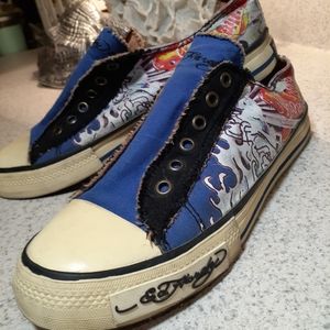 Ed Hardy sneakers size 8